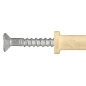 Дюбель-гвоздь PDG LK 5x30 с цилиндрическим бортиком дюбеля